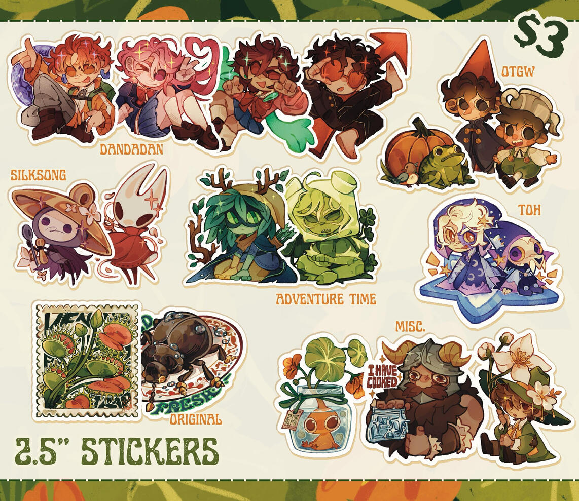 2.5'' Stickers